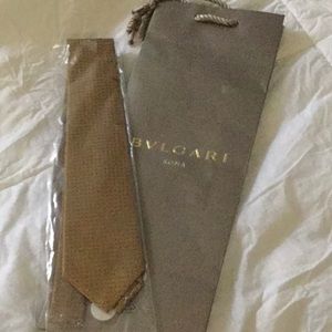 New w/tag Authentic Bulgari Necktie